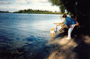LINDA ENTERING INDIAN RIVER